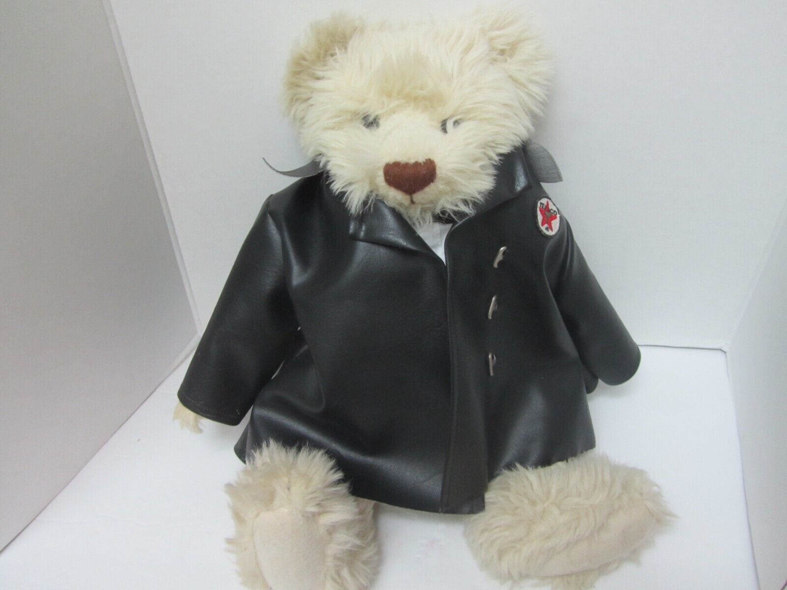 Vintage Texaco Collectible Bear Plush Fire Chief 3rd Series 1999