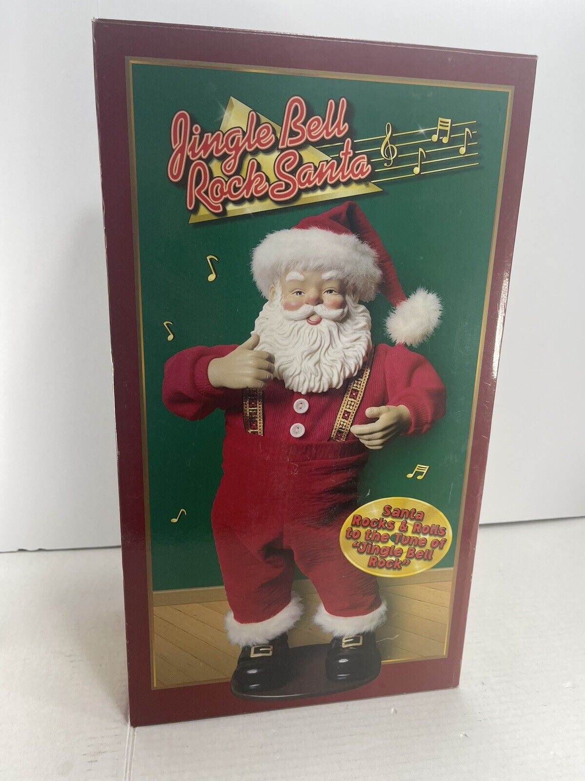 Rock Santa Collectibles Jingle Bell Rock Animated Santa Claus Christmas Dancing