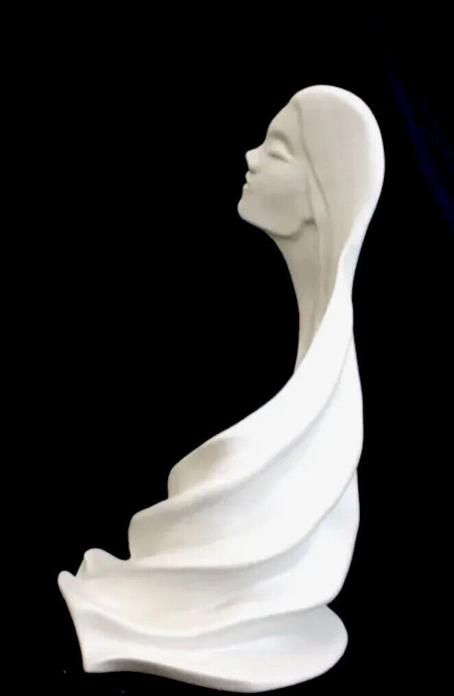 Rare Keith Fortley Contemporary Form Art Sculpture Flowing Woman