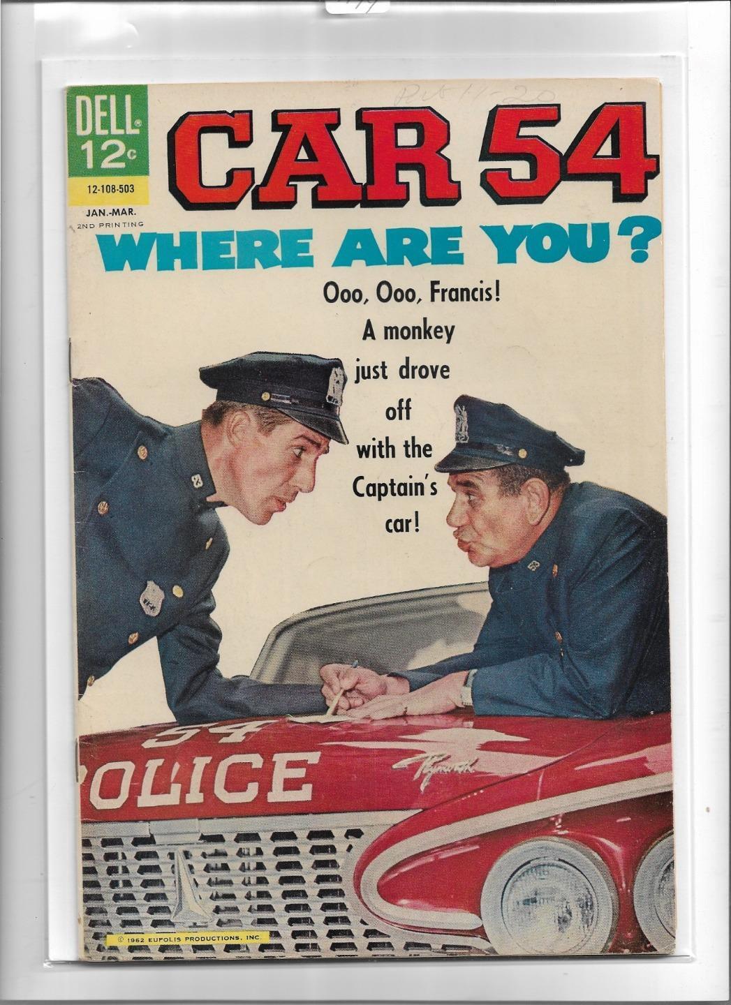 CAR 54, WHERE ARE YOU? #4 1965 FINE-VERY FINE 7.0 2944