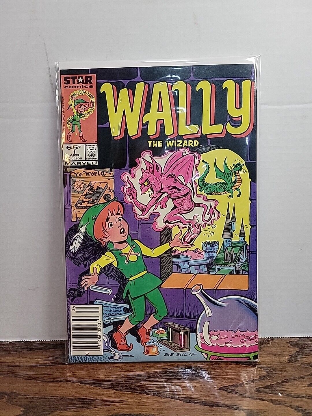 Wally The Wizard #1 (Marvel Star 1985) *VF+*