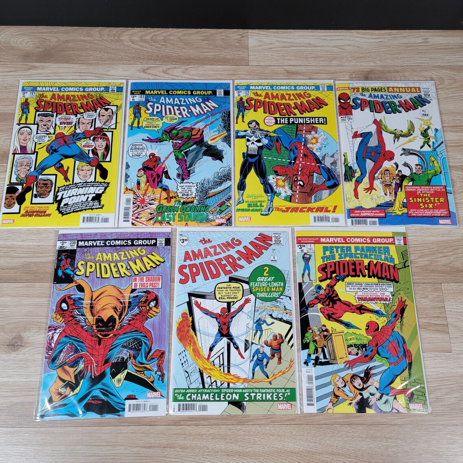 Amazing Spider-Man Facsimile Lot of 7 Marvel Comics 2023