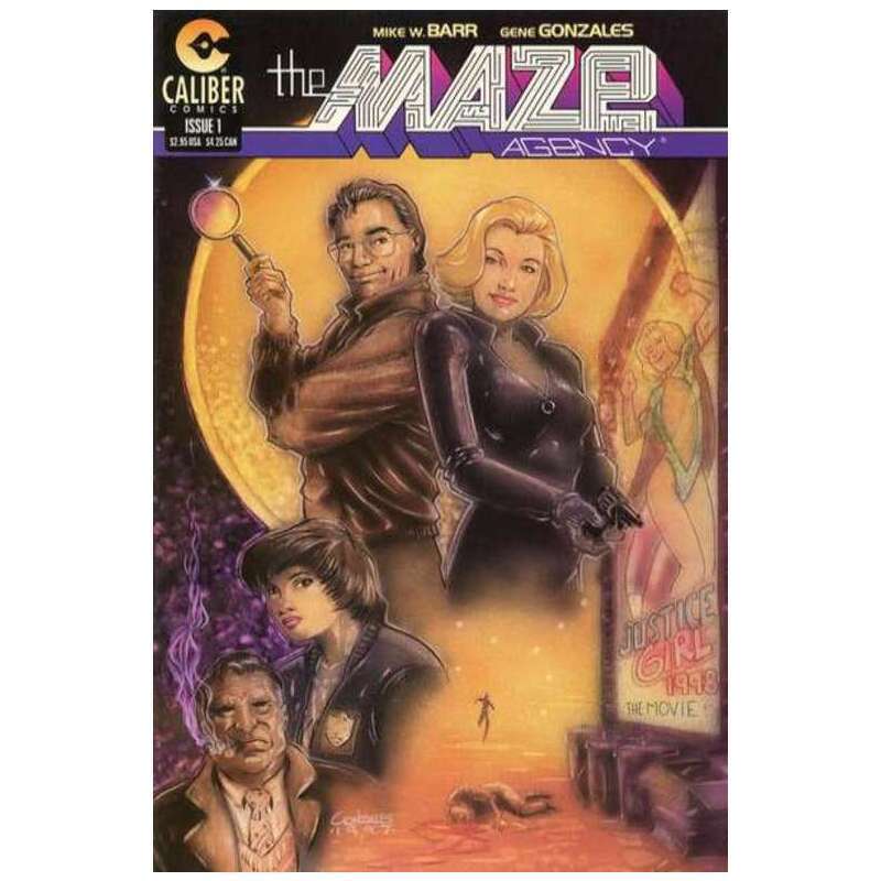 Maze Agency (1997 series) #1 in Near Mint condition. Caliber comics [f\\