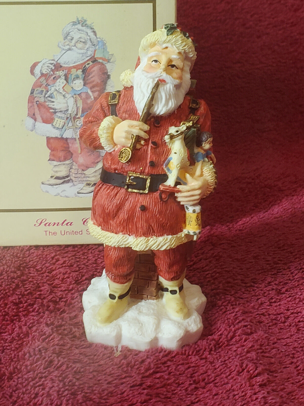 International Santa Claus Collection United States 1992 Saint Nicholas Figurine