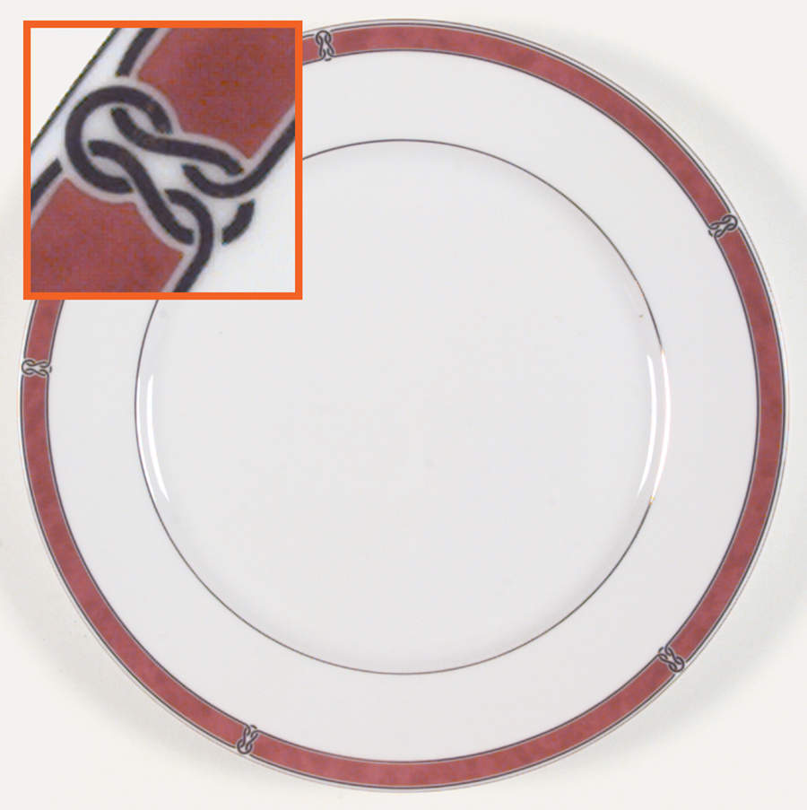 Christofle Oceana Red Dinner Plate 1223228