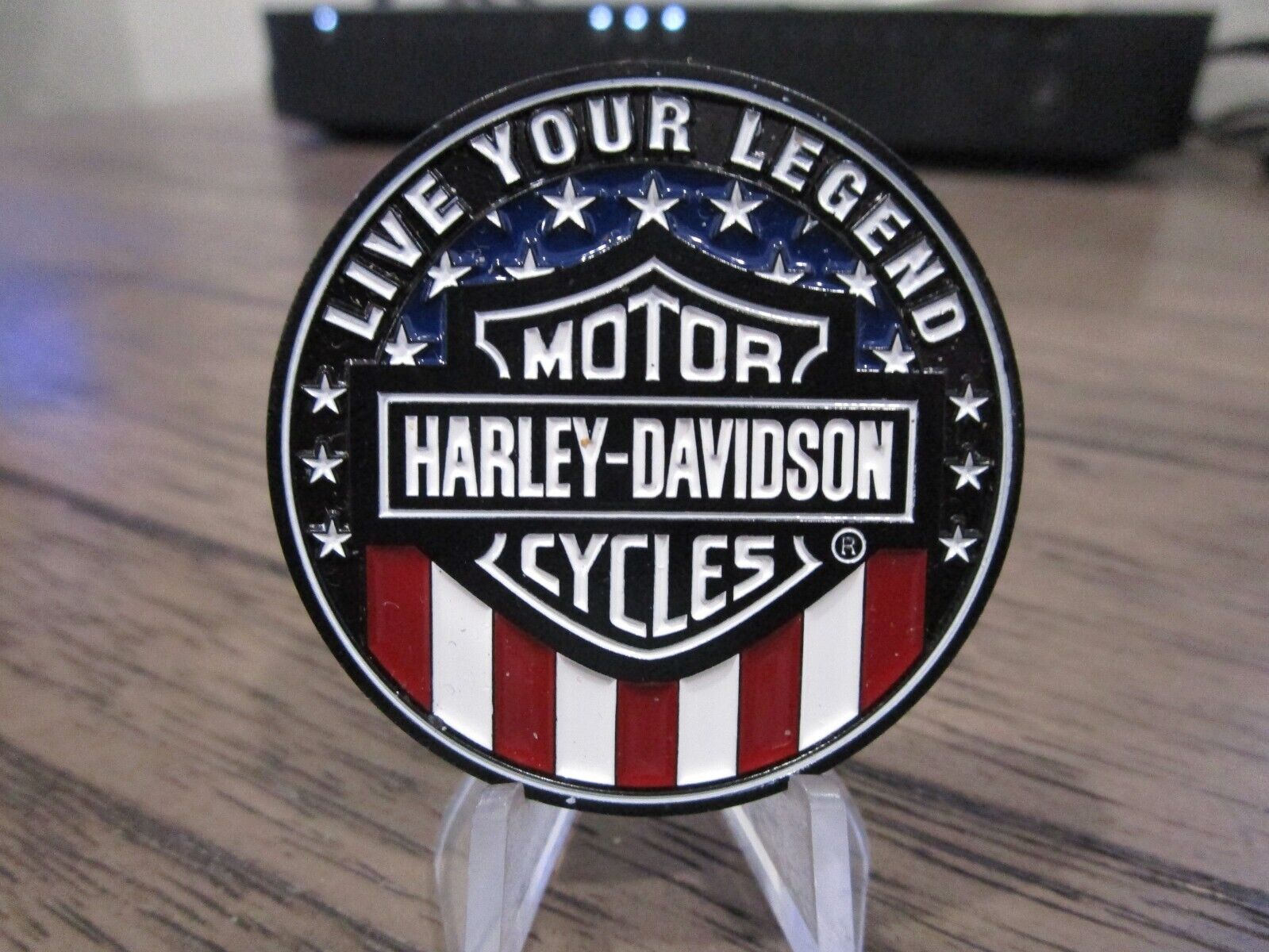 Harley -Davison Motor Cycles Live Your Legend Challenge Coin #984T