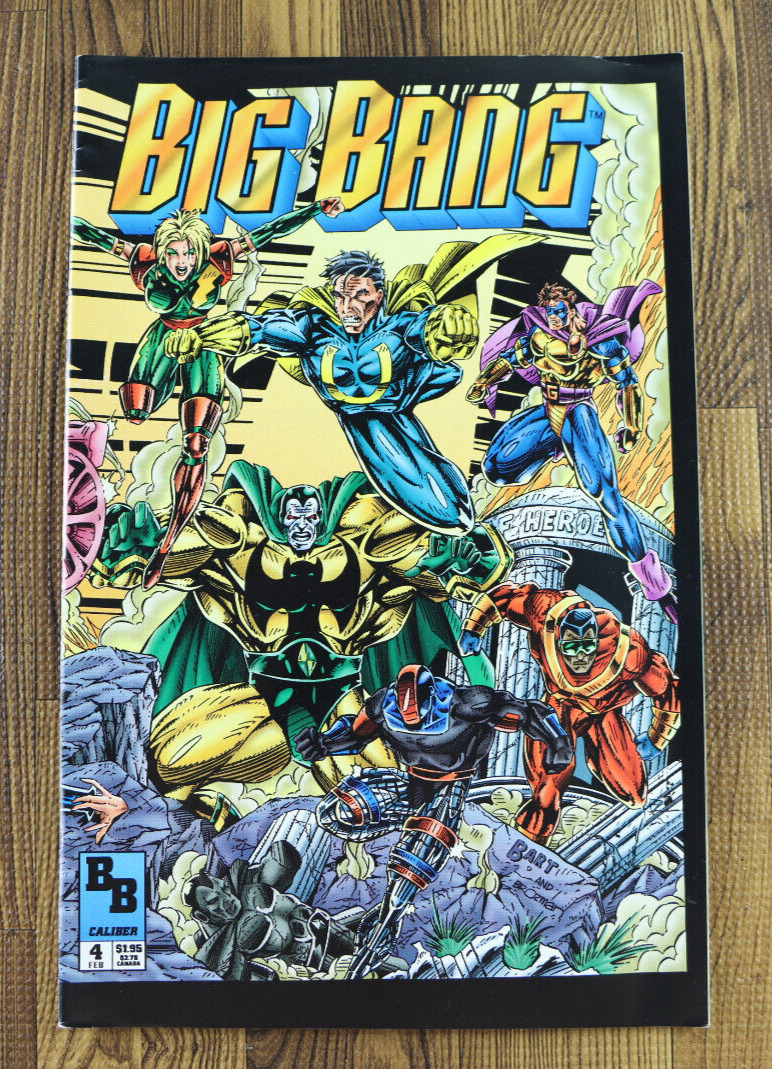 1995 Caliber Big Bang #4 1ST Printing FN/FN+