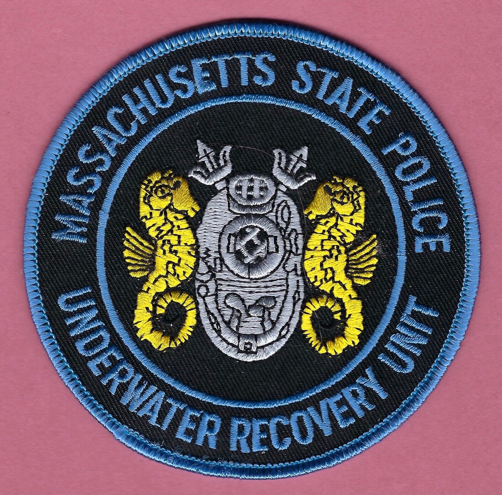 MASSACHUSETTS STATE POLICE UNDERWATER RECOVERY UNIT PATCH