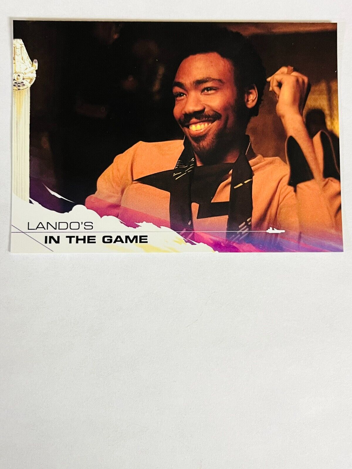 2018 Topps Solo A Star Wars Story Base Card #71  Lando’s in the Game