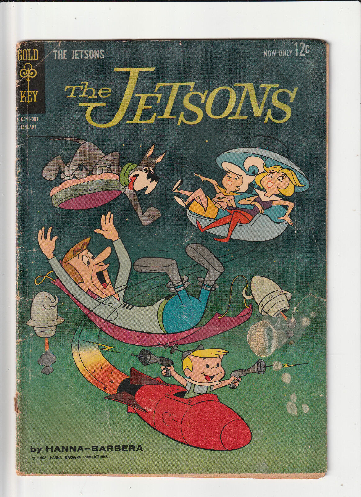 The Jetsons #1, Grade 2.0, Gold Key 1963