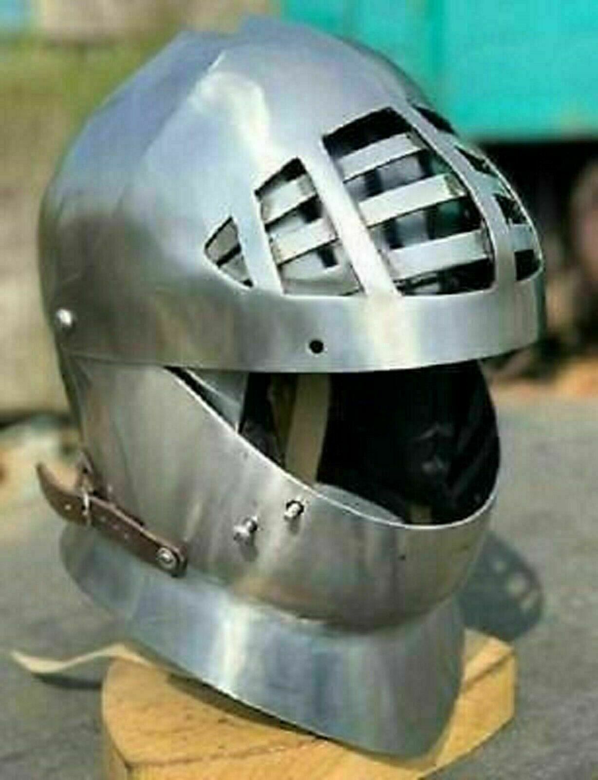Medieval Collectible Vintage European Warrior knight Armor Helmet Reproduction