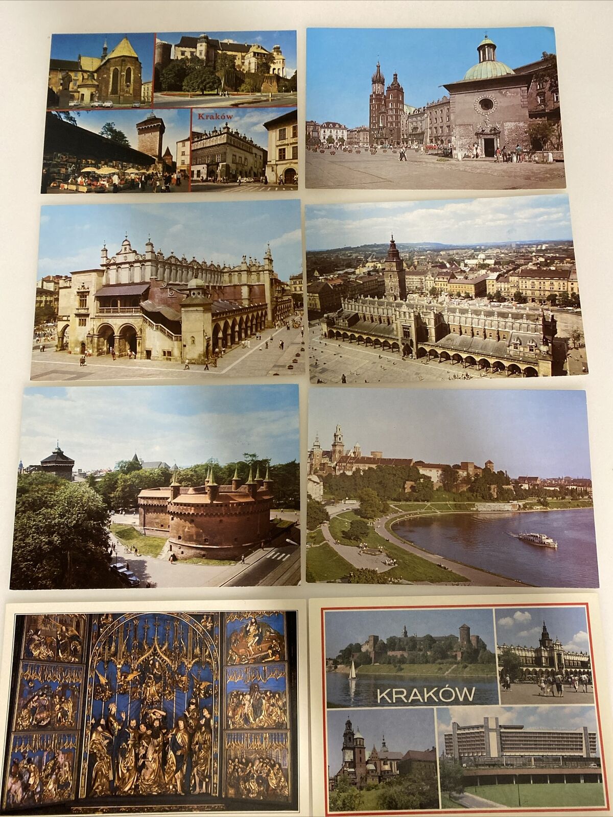 15 Vintage Unused Poland Krakow Postcards ab9
