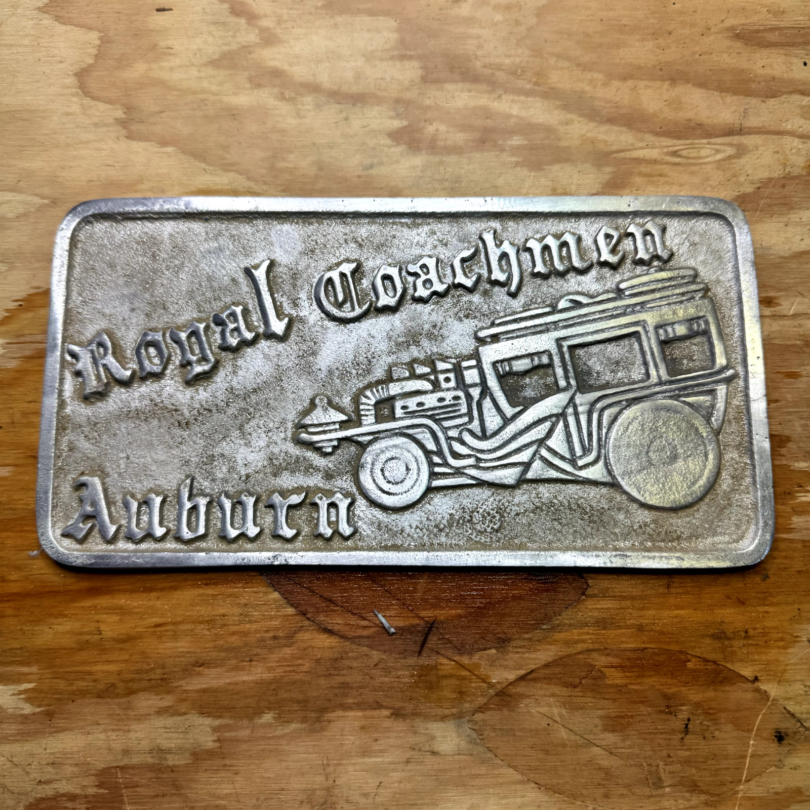 Royal Coachmen Auburn Car Club Plaque