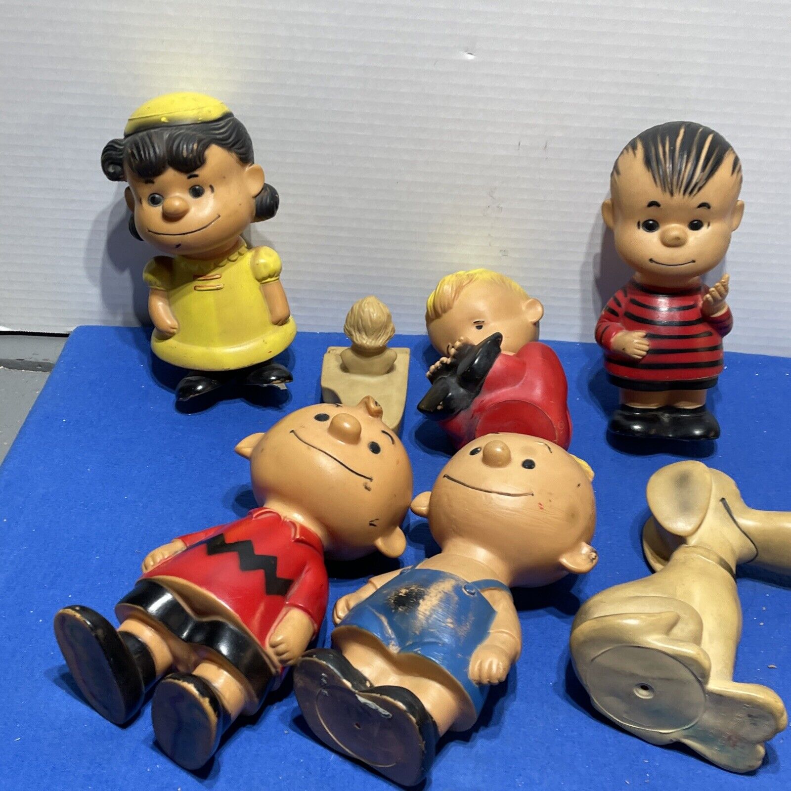 6 Vintage 1950-60’s Peanuts United Feature Syndicate Charlie Snoopy Lucy Pigpen