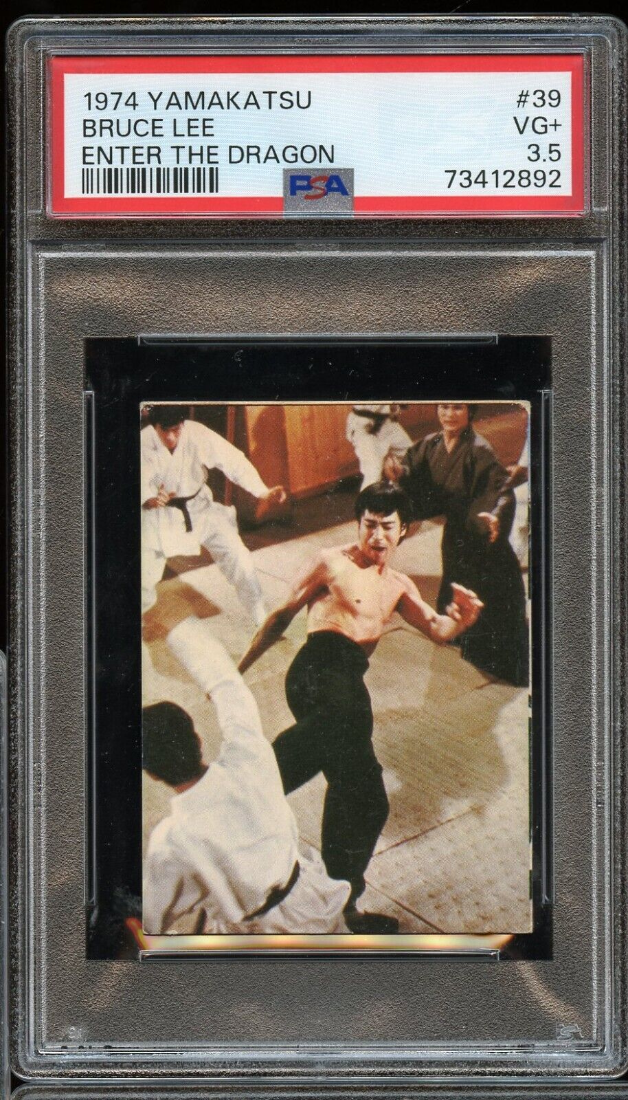 1974 Yamakatsu Bruce Lee #39 PSA 3.5