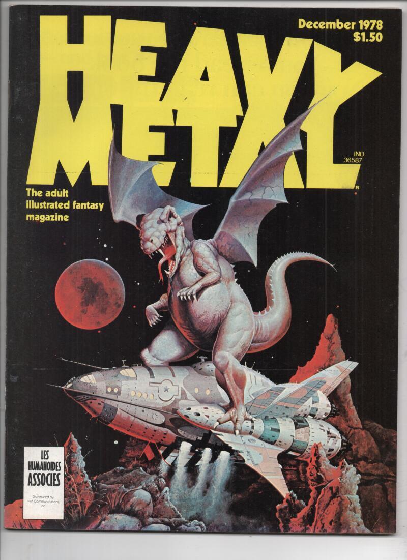 HEAVY METAL #21, VF/NM, December, 1977 1978, Richard Corben, Moebius