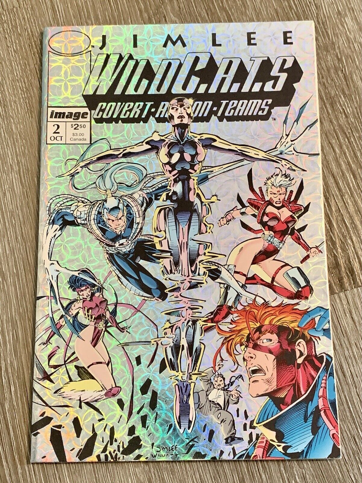 WILDC.A.T.S. Covert-Action-Teams Image Comic #2 Sept 1992 NM First Printing