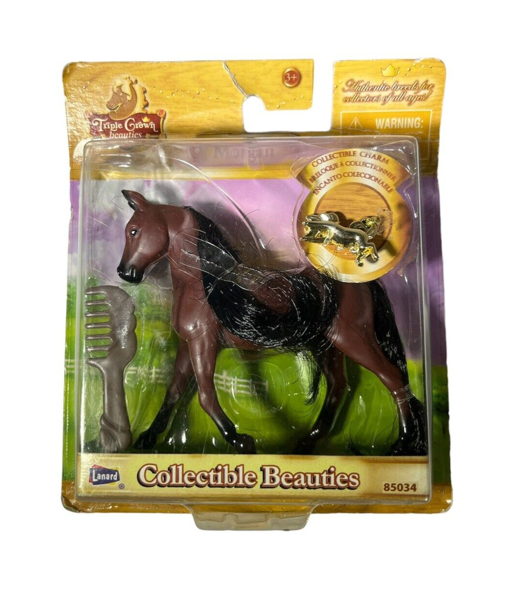LANARD Retired Horse Toy-Triple Crown Beauties with Charm \