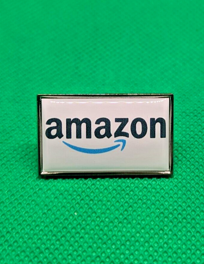 Amazon PECCY Pin Amazon Blue Smile FLAT