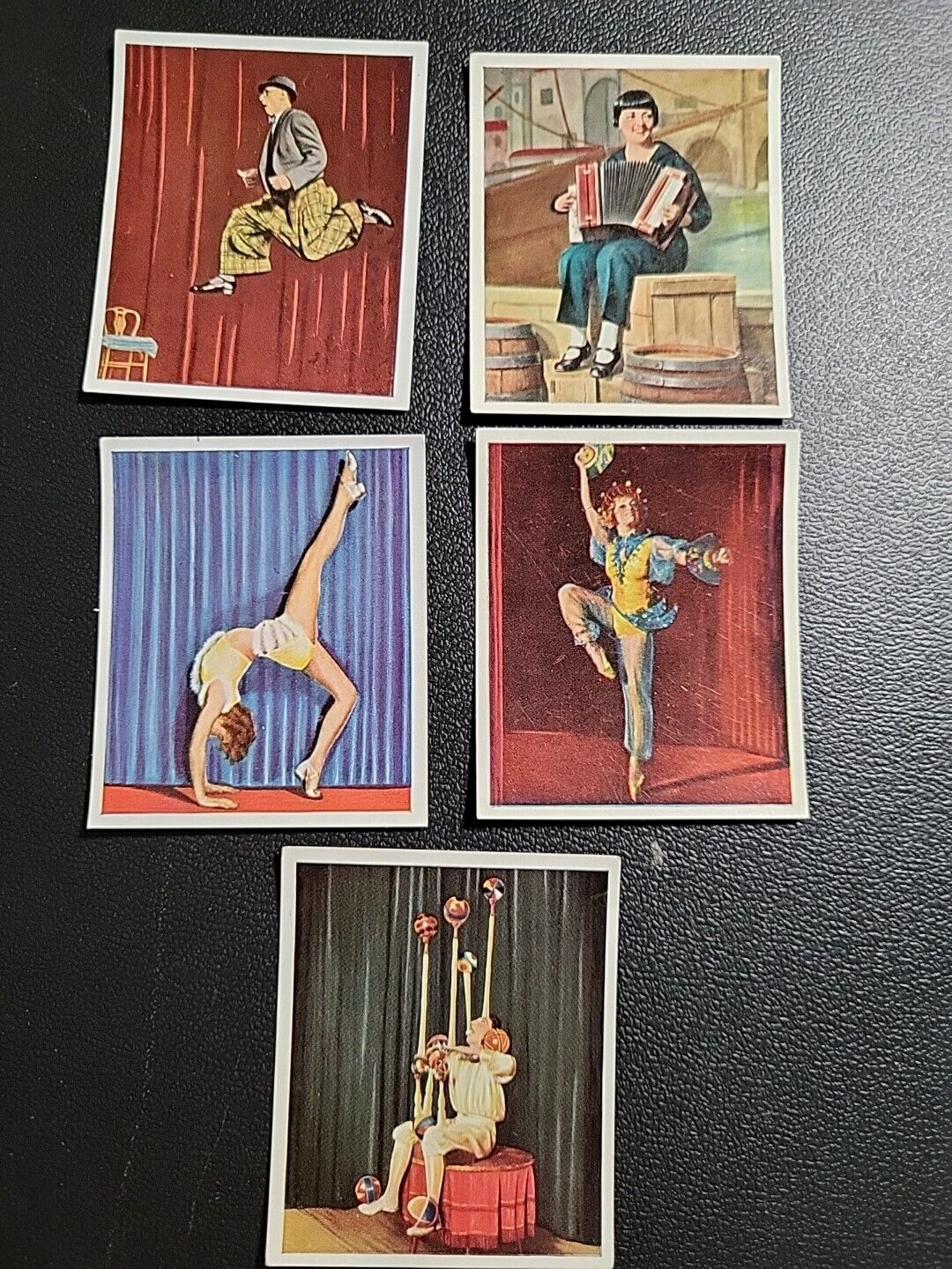 Variete Und Zirkus German Circus Cigarette Cards Lot Of 5