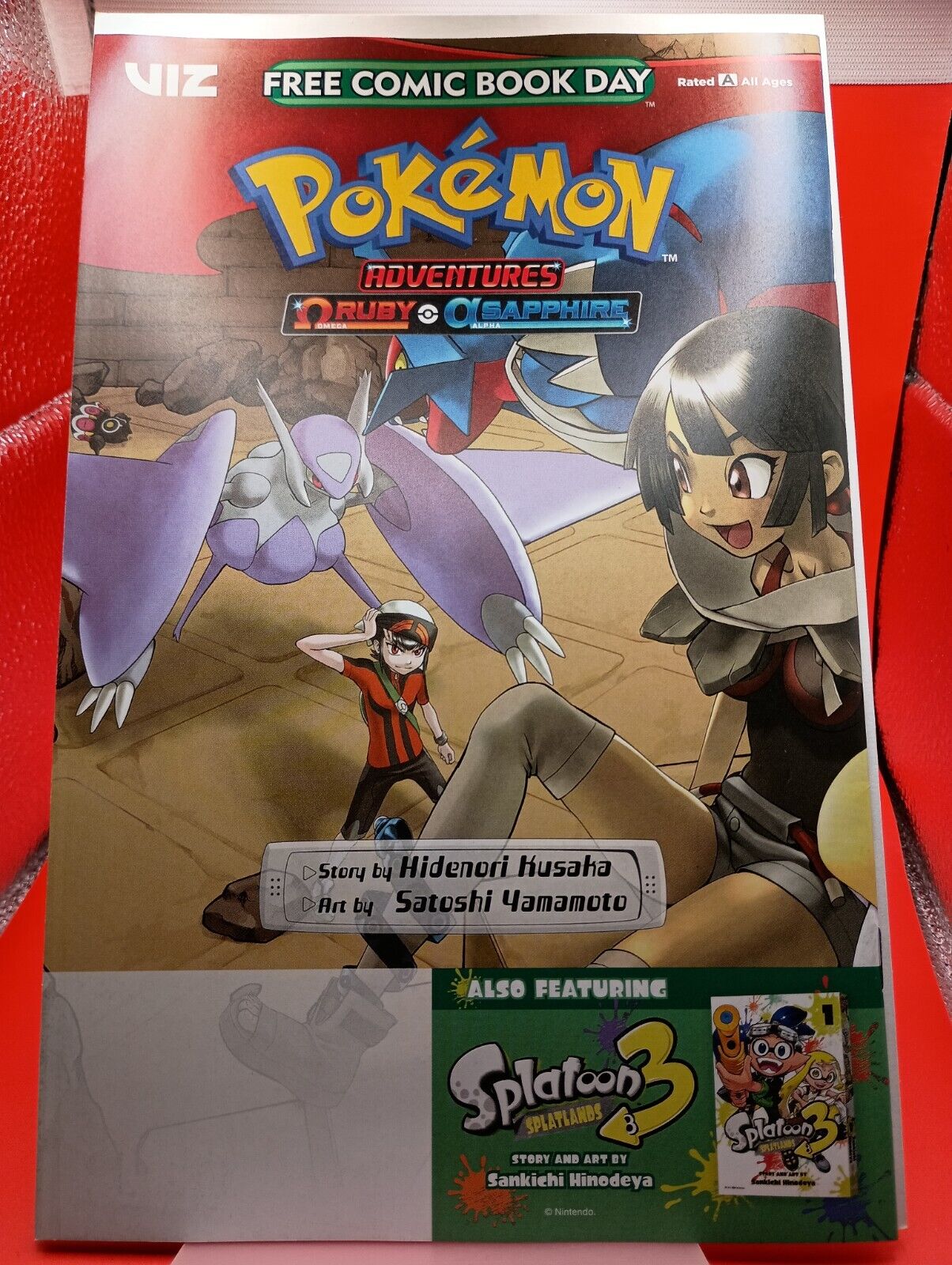 UNSTAMPED 2024 FCBD Pokemon Adventures Promotional Giveaway Comic Book 