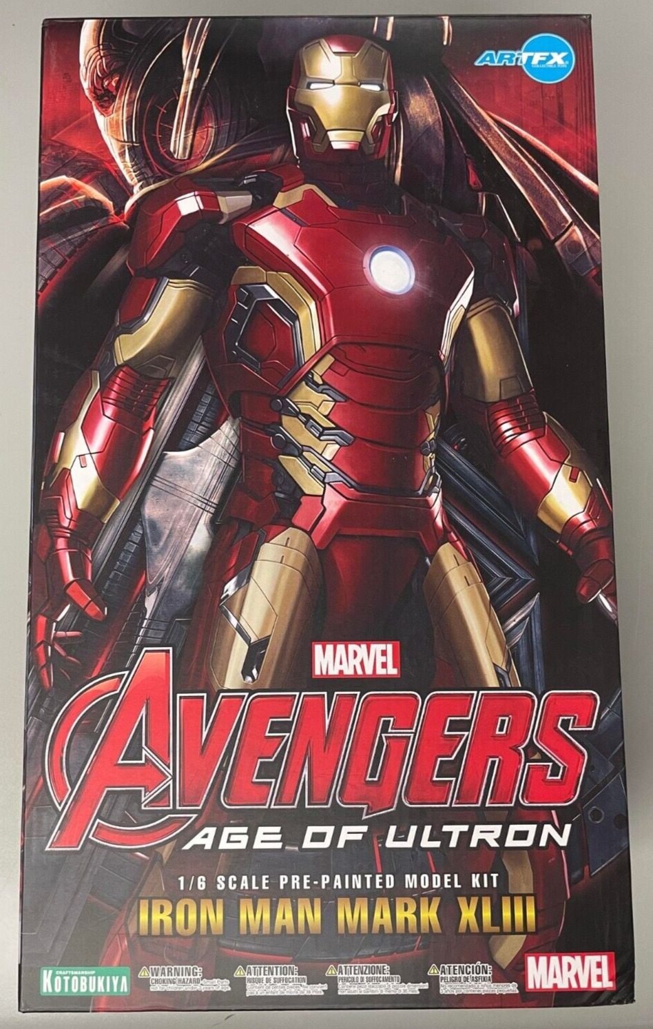 Kotobukiya Avengers Age of Ultron Iron Man Mark XLIII 1/6 Scale Pre-Paint Kit