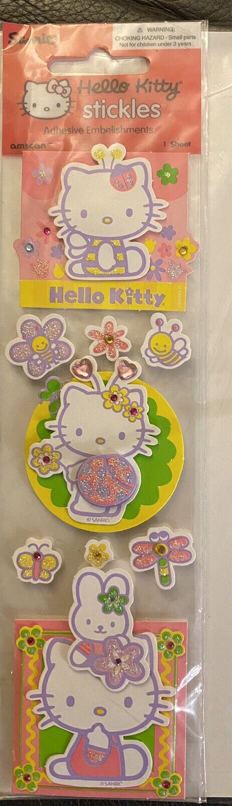 Vintage Sanrio Hello Kitty 3D 