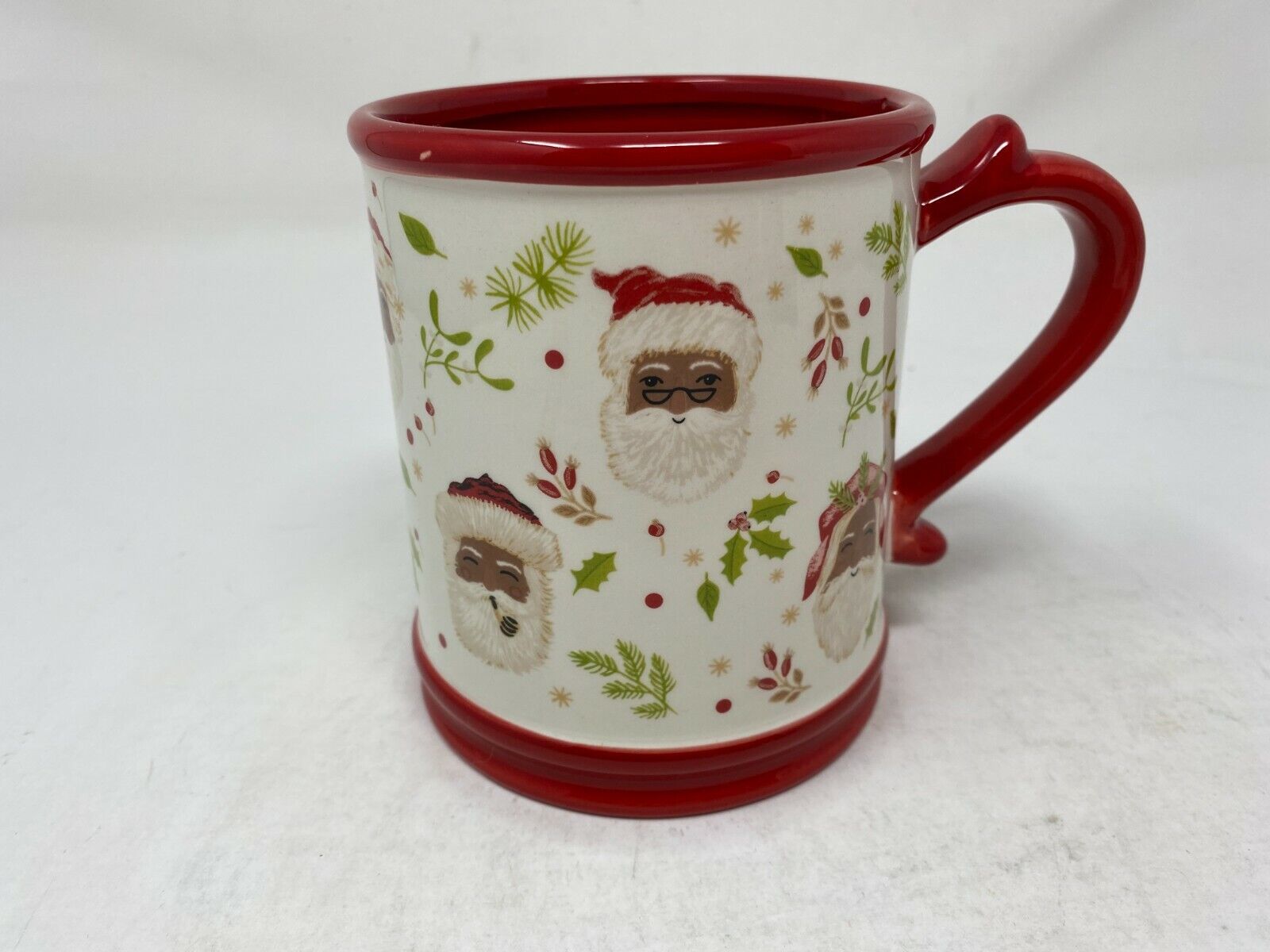 Tag Ceramic Santa and Holly Coffee Mug BB01B05004