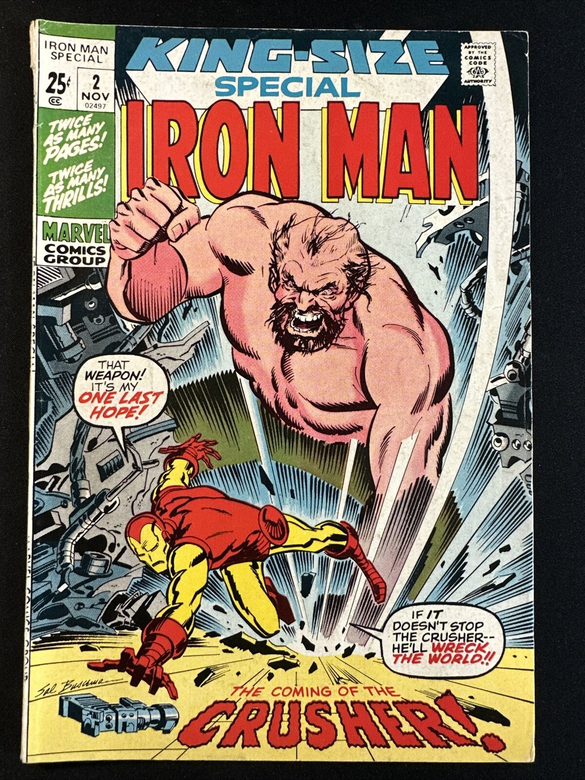 Ironman King Size Special #2 Marvel Comics Bronze Age Comic 1st Print Good/VG