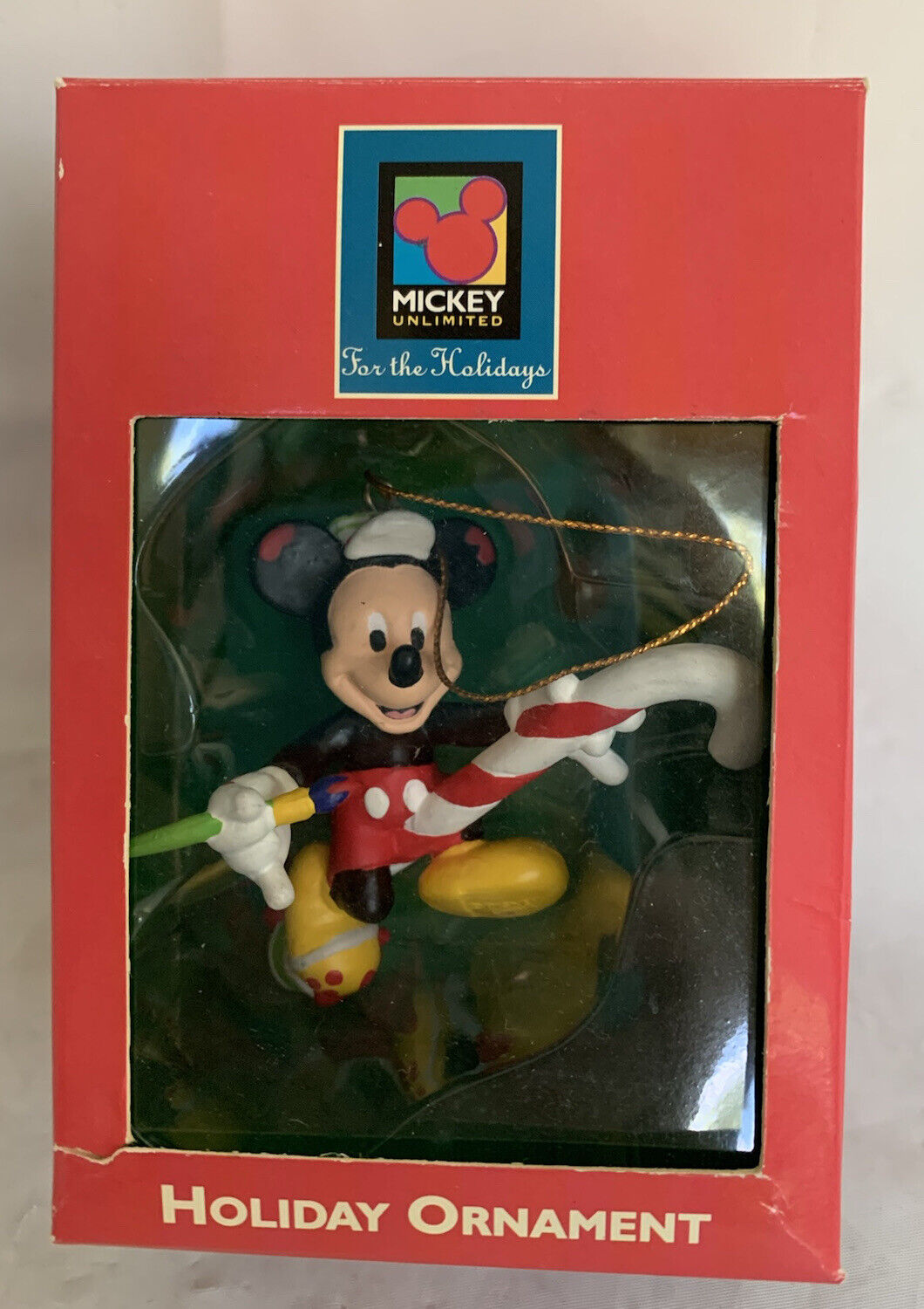 Vintage Mickey Unlimited Disney Mickey Mouse Ornament Holiday Kurt Adler