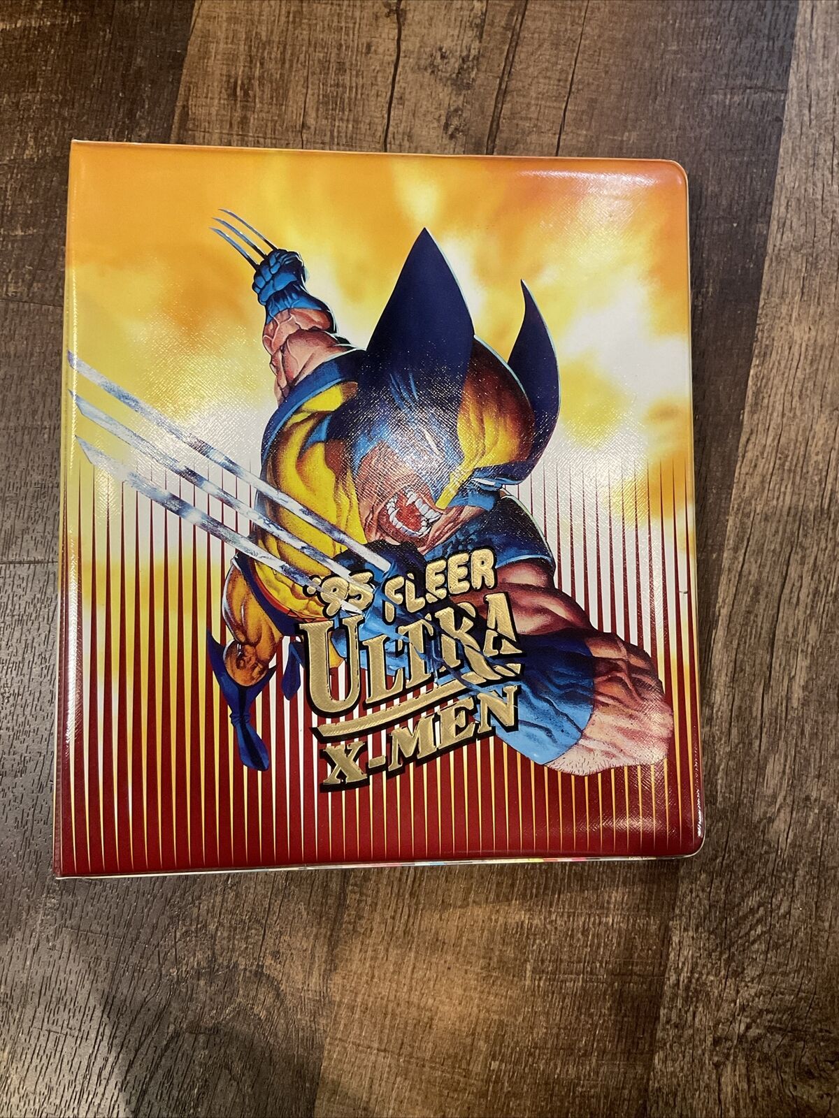 1995 Fleer Ultra Marvel X-Men BINDER With Complete Base-Set 150 Cards