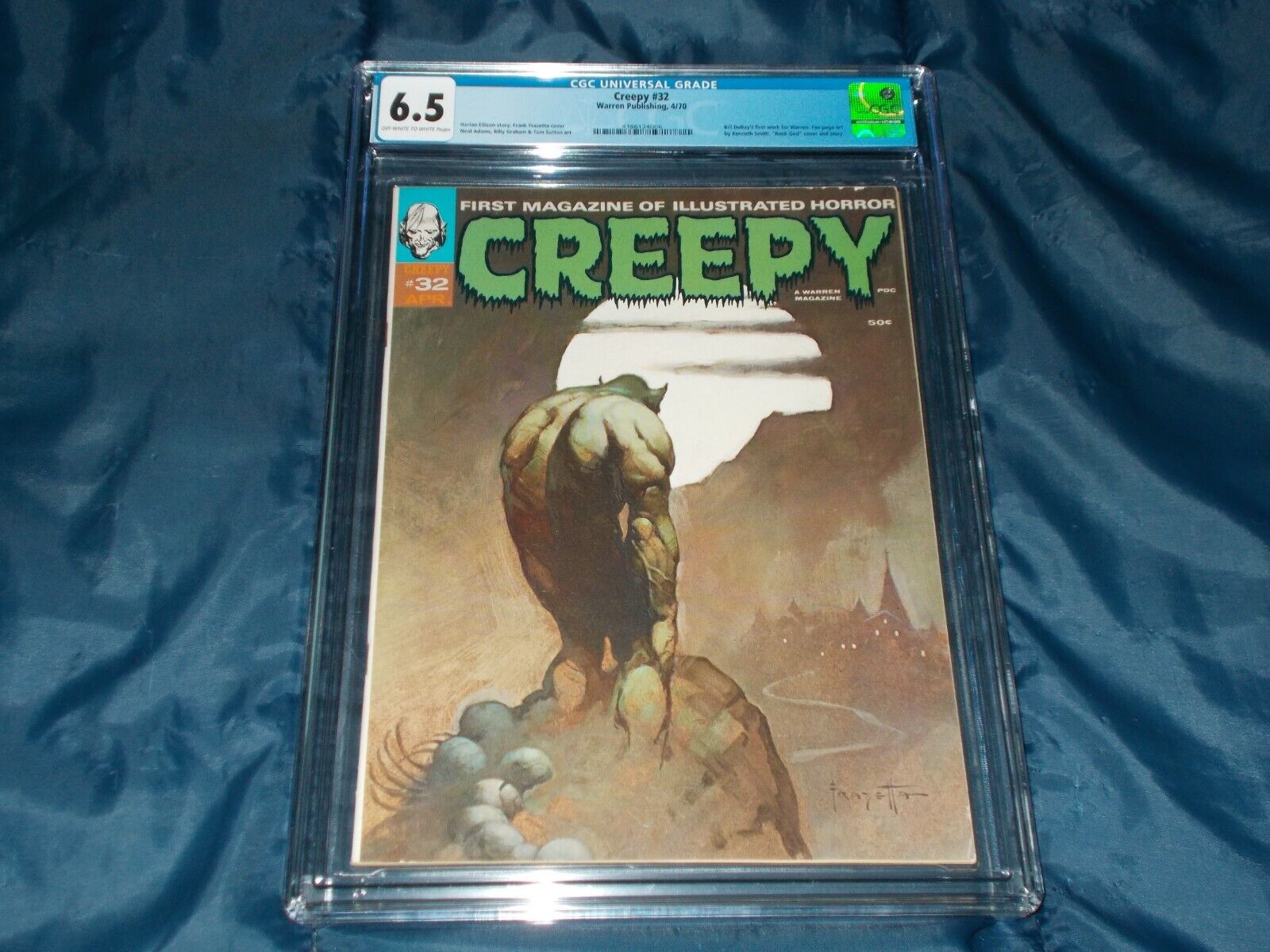 Creepy #32 CGC 6.5  F+ (Warren - 04/70) Scarce Frazetta Cover