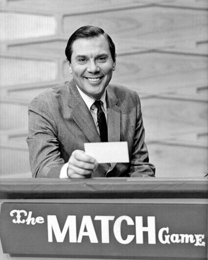 TV show THE MATCH GAME Host GENE RAYBURN 8x10 Photo Print Glossy Poster