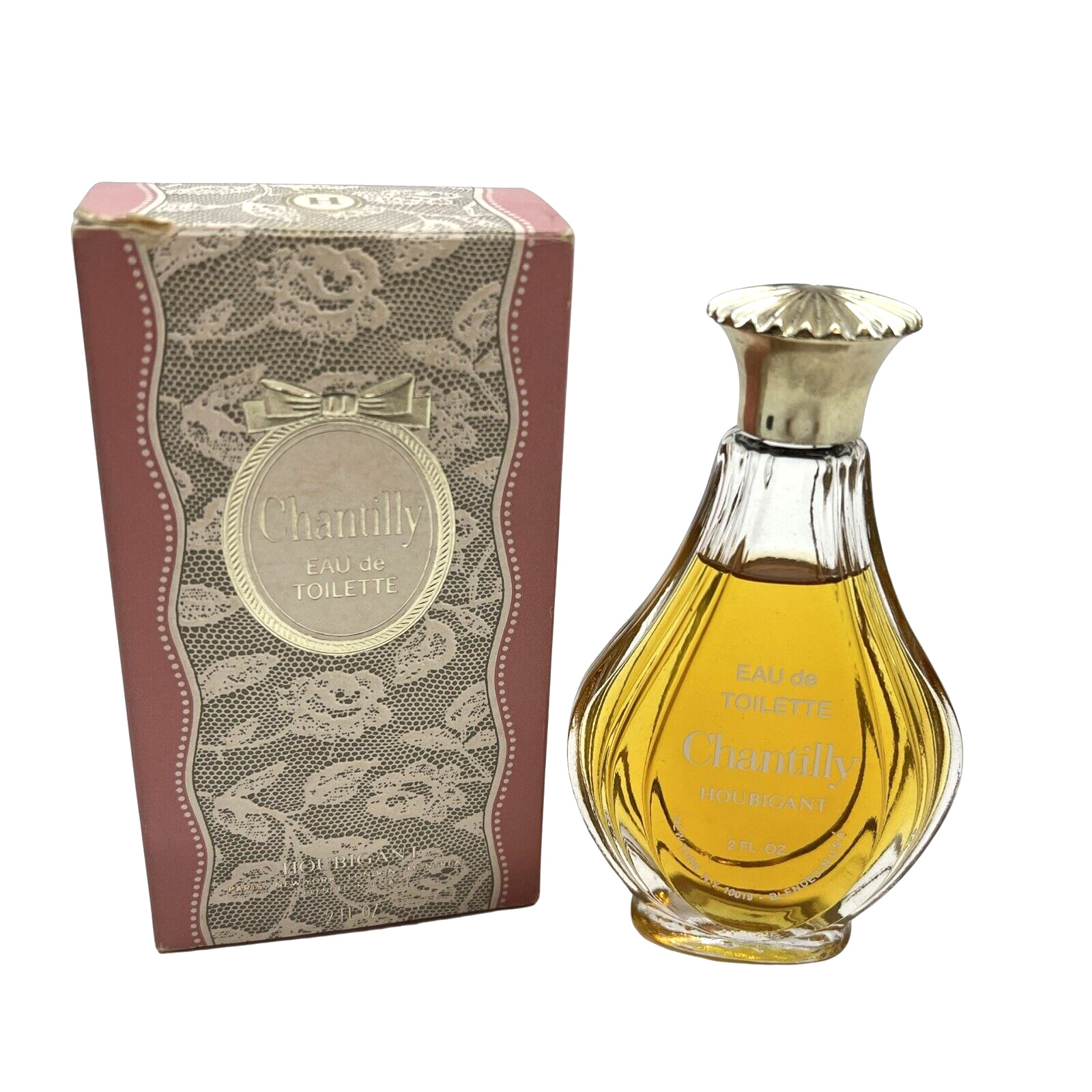 Vintage Chantilly Perfume Eau de Toilette Splash by Houbigant 2 oz Womens RARE