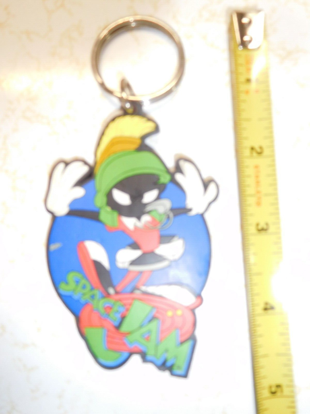 Vintage 1996 Marvin the Martian Space Jam KeyChain