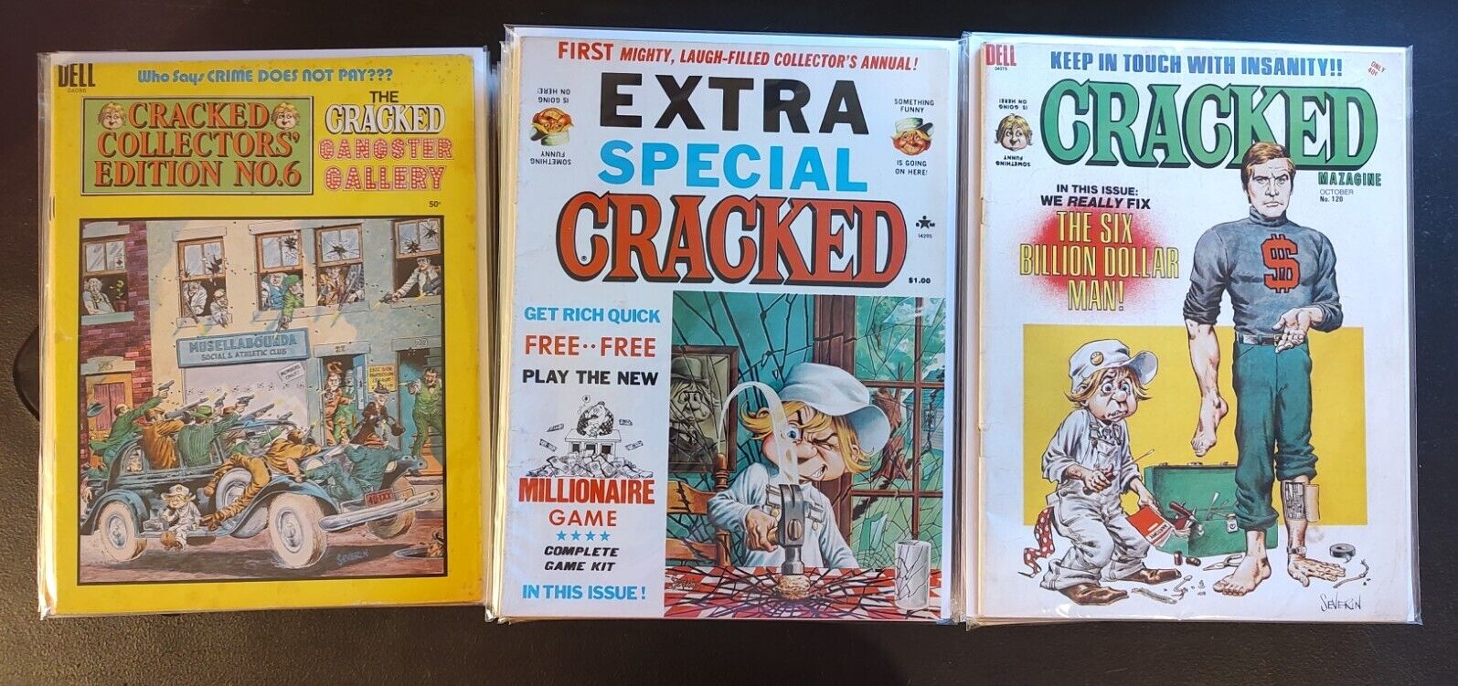 Cracked Magazine 43 issue lot 120-152, Collectors, Giant, Annuals and more
