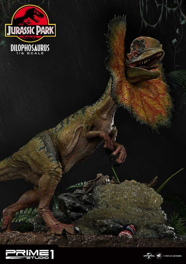 P1S Prime 1 Studio LMCJP-06 1/6 Jurassic World Dilophosaurus Double Crowned Toys
