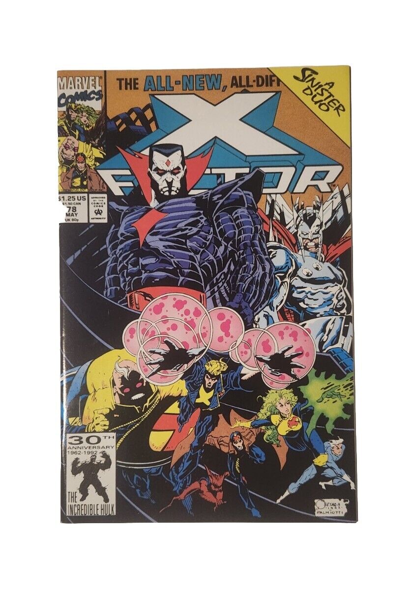 X-Factor #78 1992 Marvel Comics 