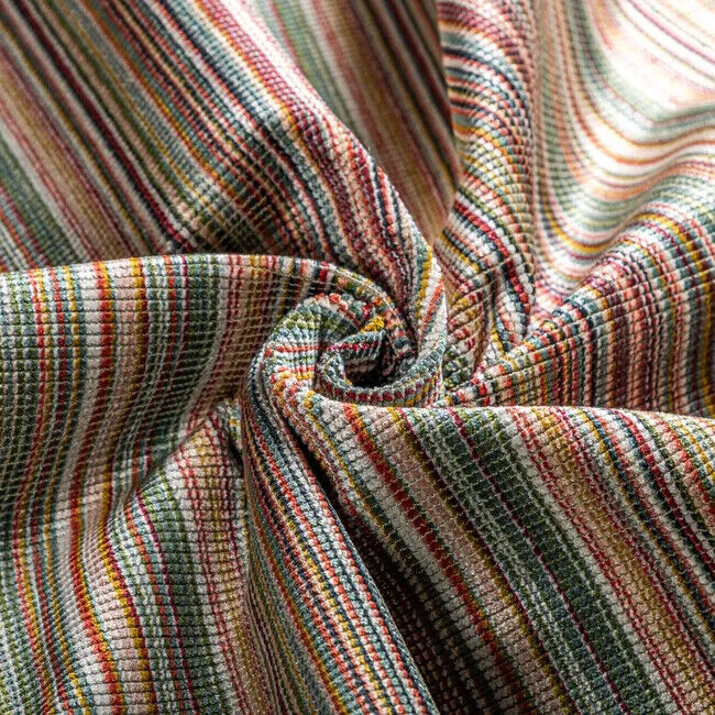 Kravet Couture Striped Upholstery Fabric- Stria Velvet / Jewel 1.85 yd 36371.319