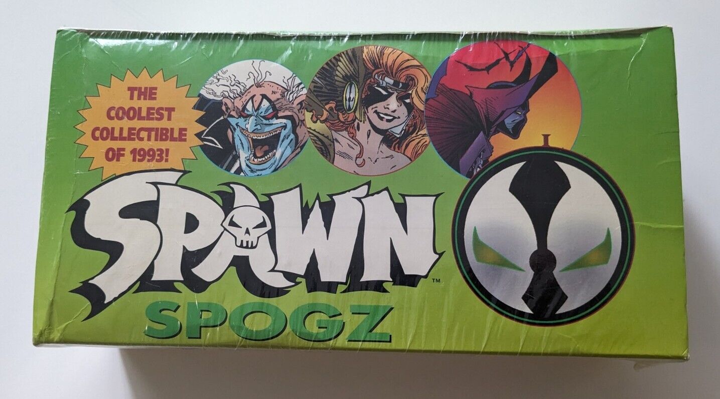 Spawn Spogz Unopened Box 1993 Eclipse Enterprises 