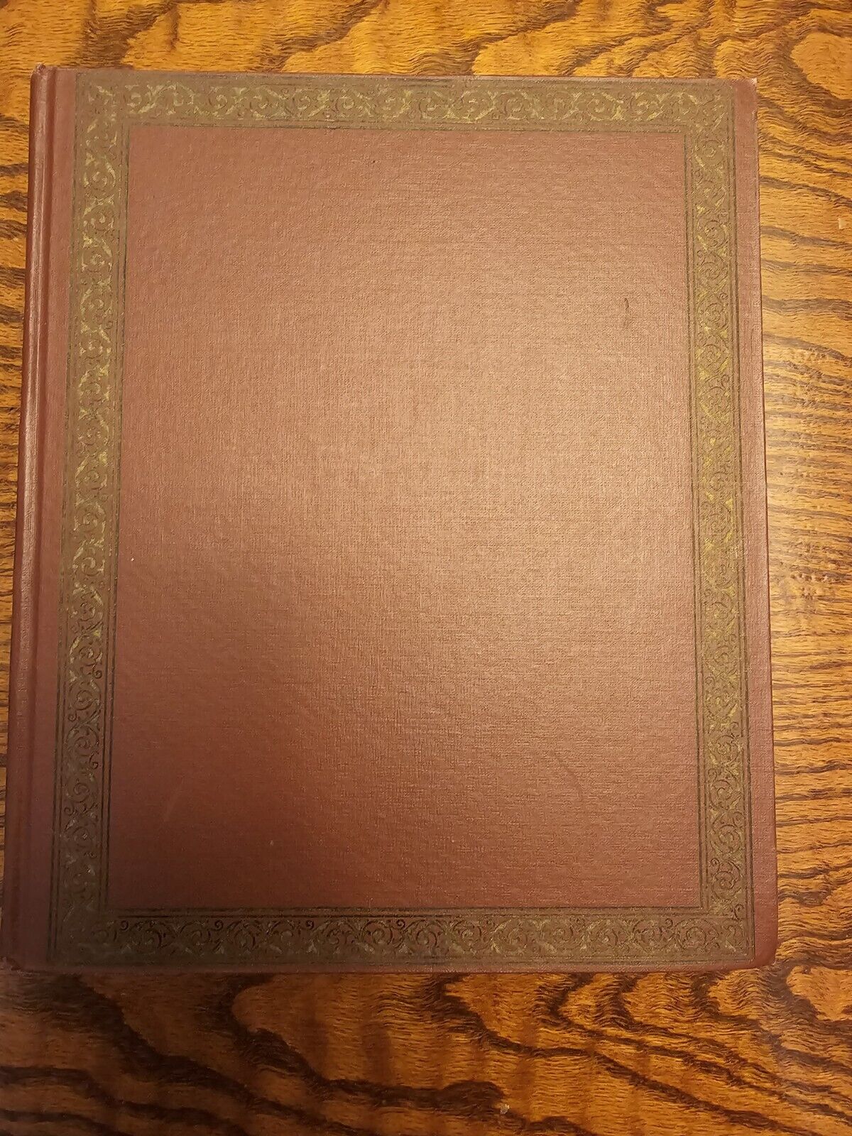 Vintage Scrapbook Hardcover Blank Pages Unused
