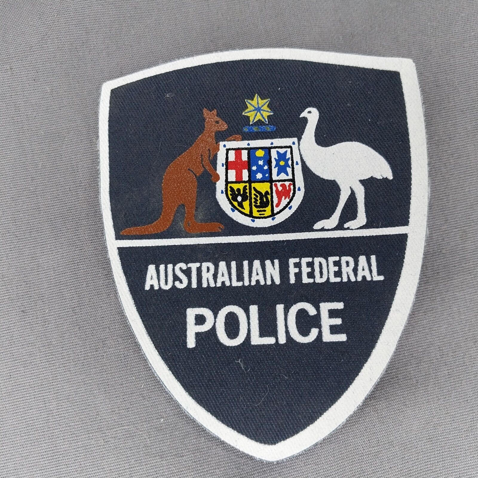 Australian Federal Police Printed 4 1/8\