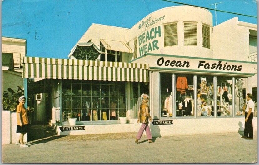 Hollywood Beach, Florida Postcard \