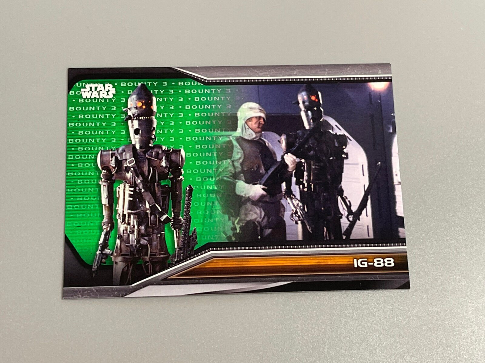 IG-88 2021 Topps Star Wars Bounty Hunters /50 Green Level 3 Bounty B3-2