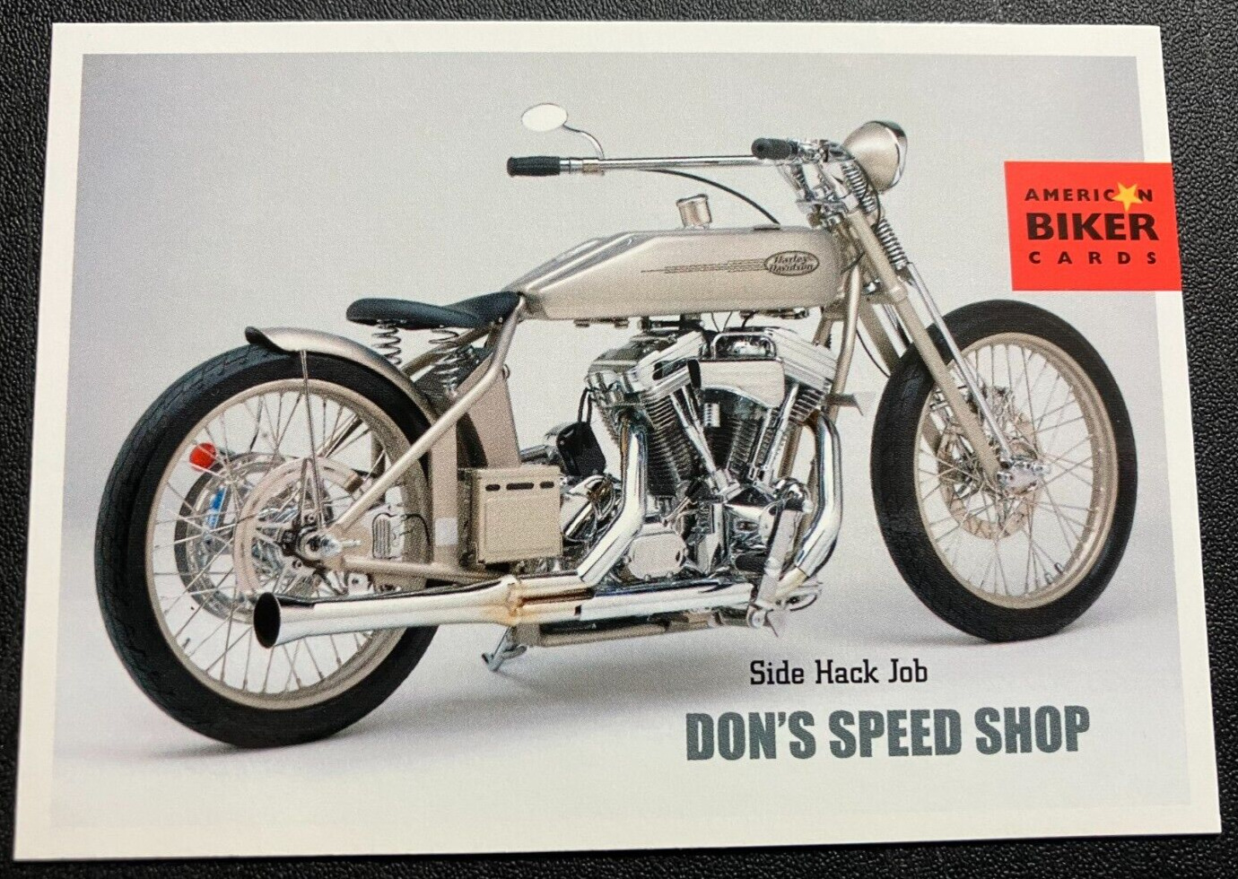 #18 Side Hack Job / Don\'s Speed Shop - 2004 American Biker Trading Card - MINT