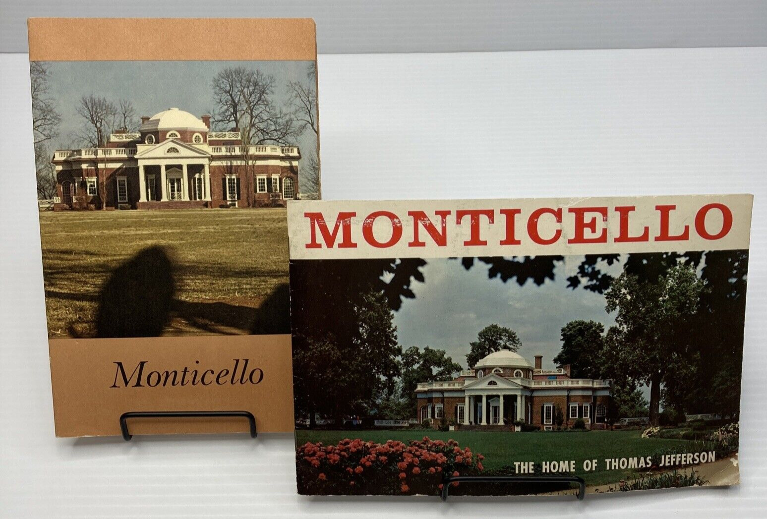 Monticello The Home of Thomas Jefferson Charlottesville Virginia Vintage Booklet
