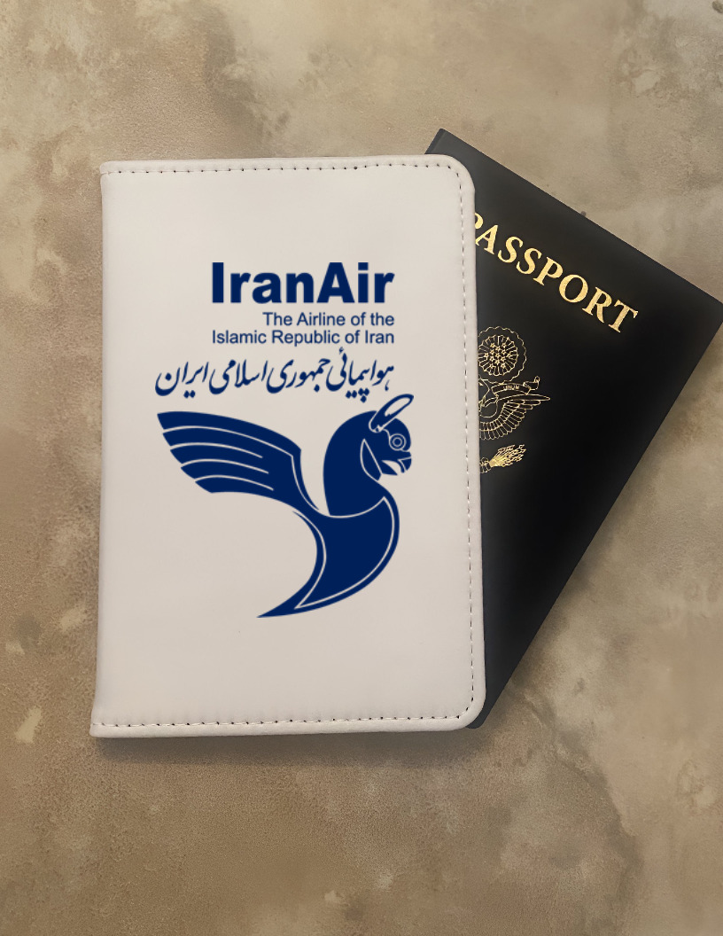 Iran Air Islamic Republic Airport Passport Wallet Card Travel Document Holders
