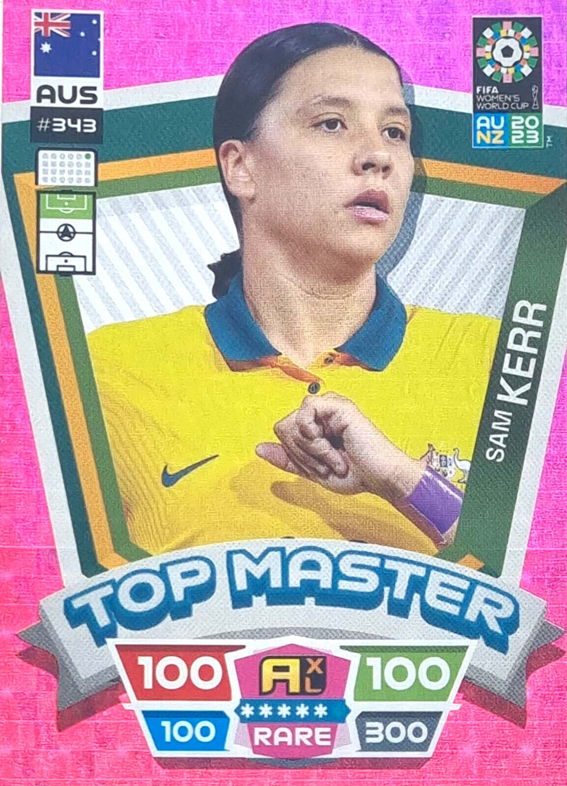 FIFA Women's World CUP 2023 Adrenalyn XL Cards Sandwiches Rare TOP MASTER