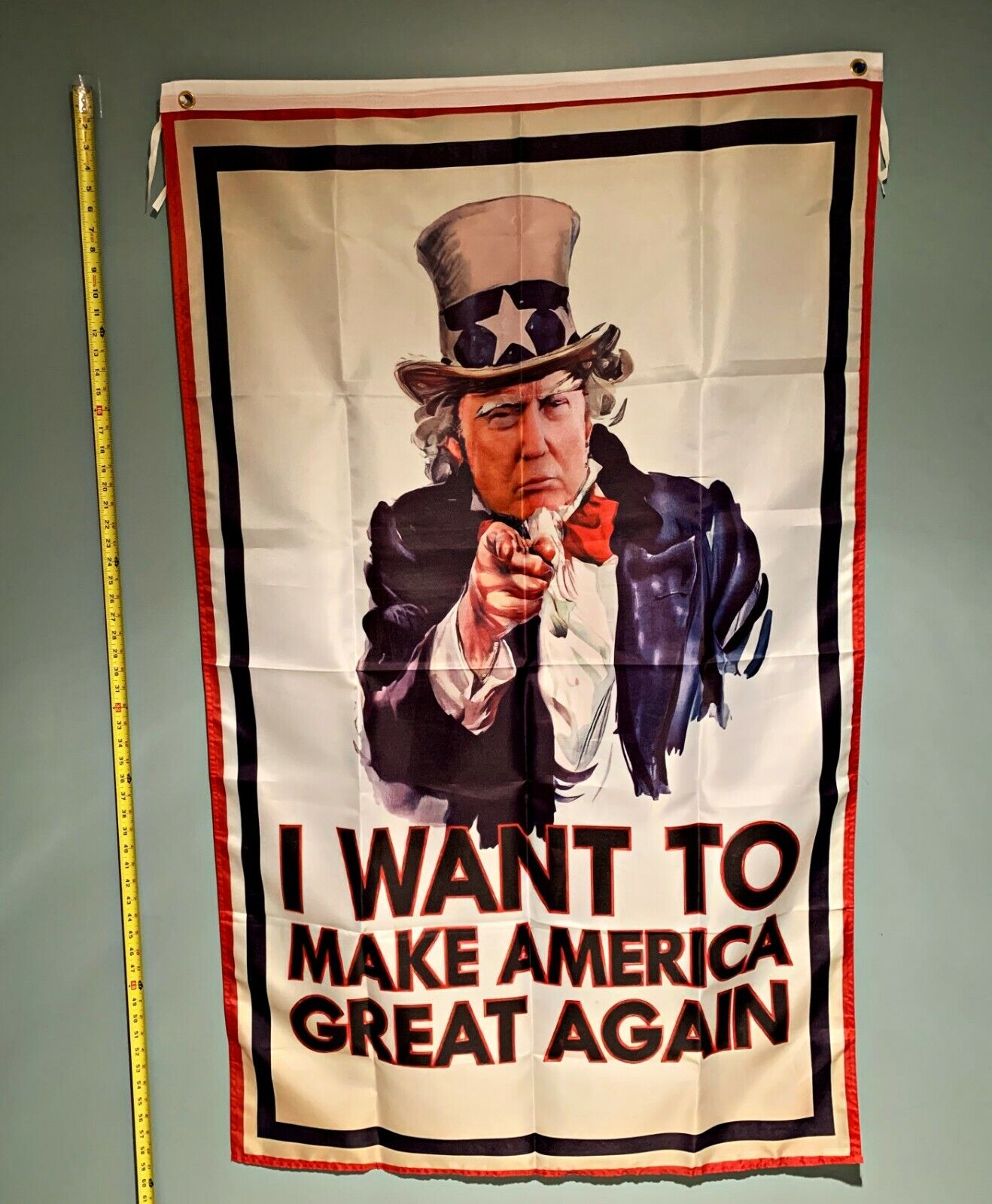 Donald Trump Flag *FREE SHIP USA SELLER* I Want You President 2020 MAGA 3x5\'