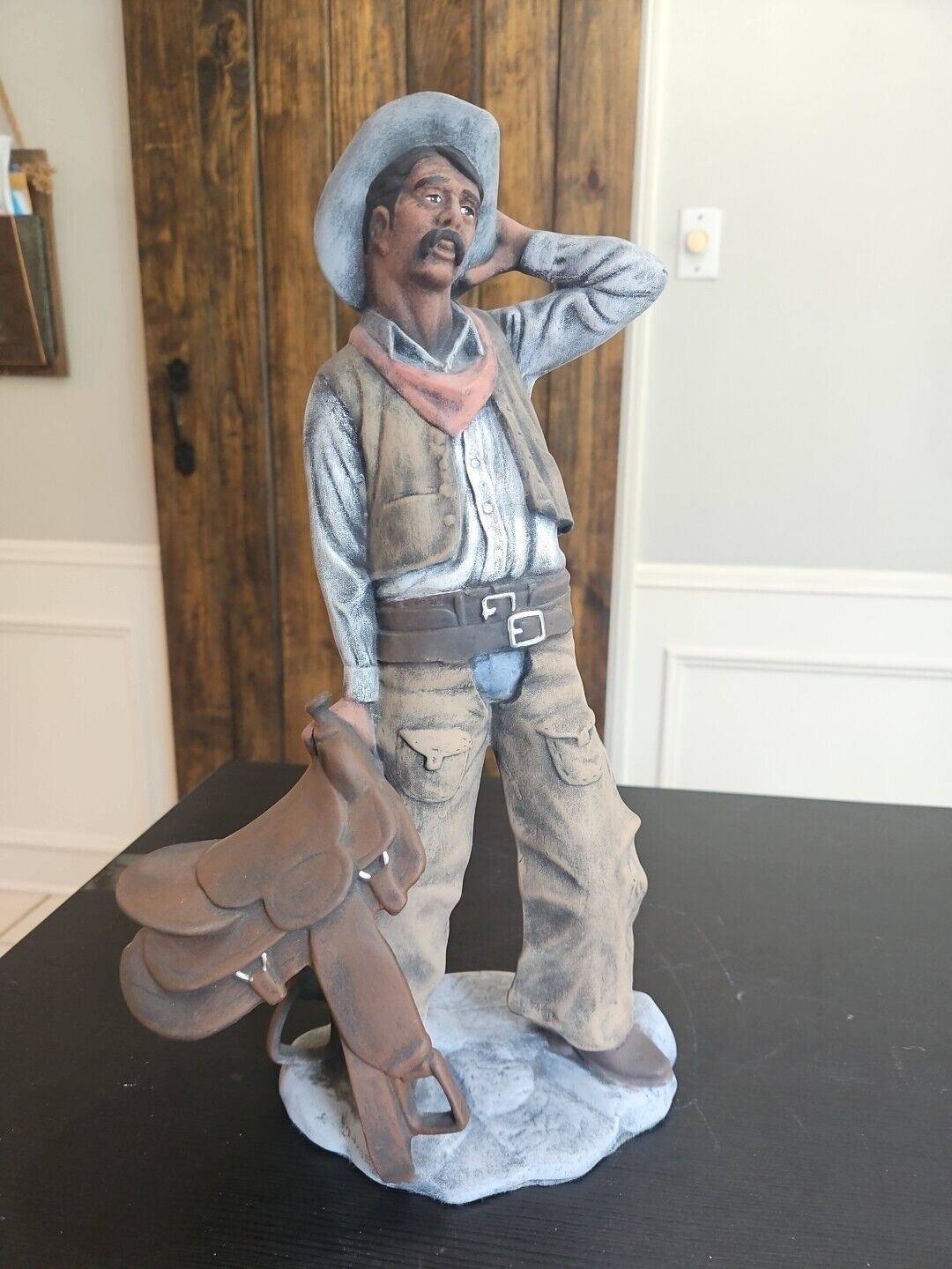 Sundance Mesa AZ Cowboy Figurine tawana dry brush style sundance cowboy figurine